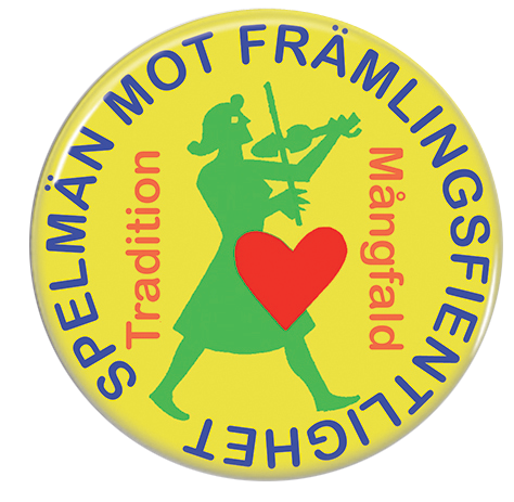 Logotyp Spelmän Mot Främlingsfientlighet