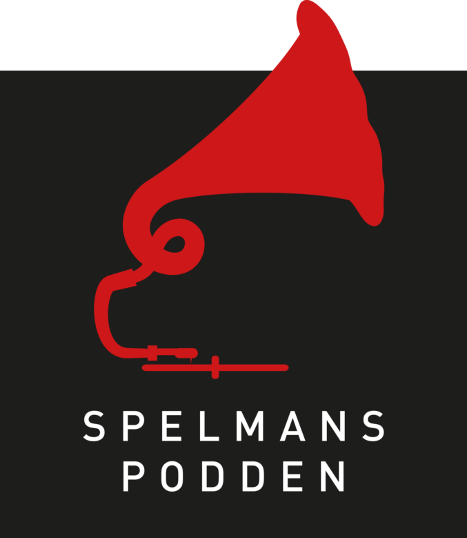 Logotyp Spelmanspodden